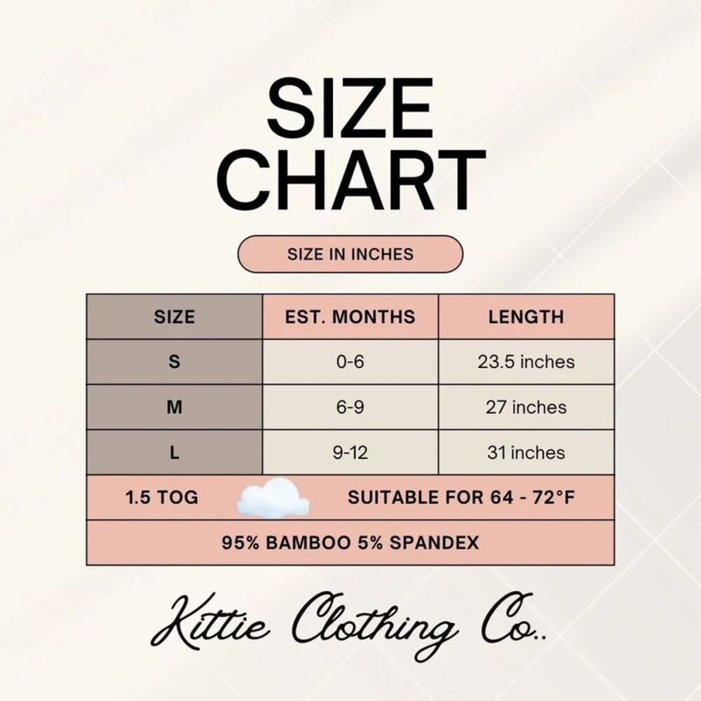 Kittie Clothing Co. | Pajamas | Bamboo Cat Themed Sleep Sack 69 Months ...